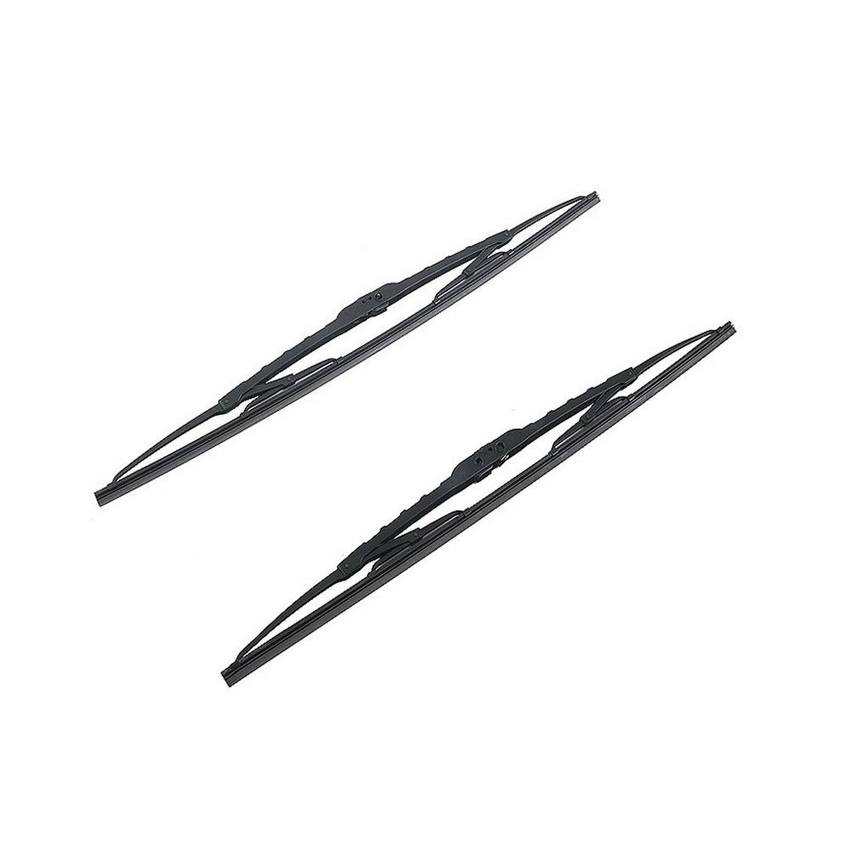 BMW Windshield Wiper Blade Set - Front Driver (20) and Passenger Side (22) - Bosch MicroEdge 4178427KIT